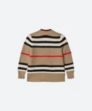 Stripe Cashmere Cardigan