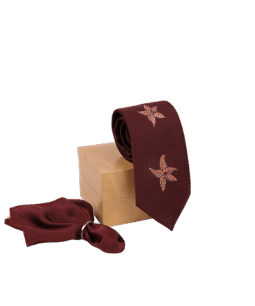Gond Hand Painted Wine Tie