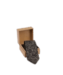 Black Brocade Tie