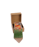 Gond Hand Painted Beige Deer Tie