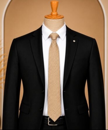 Golden Brocade Tie