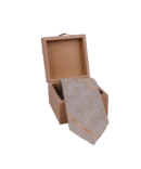 Matka Silk Tie 2 , Self Woven Design