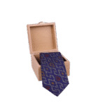 Pure Pochampally Ikaat Silk Dark Blue Base