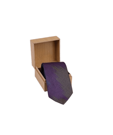 Blue Katan Silk Tie