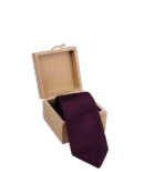 Ajrakh Wine Tie