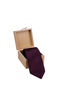 Ajrakh Wine Tie