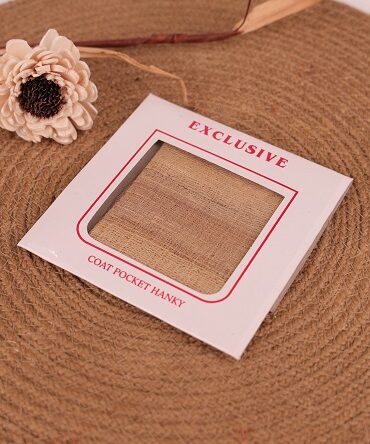 Pure Raw Tussar Pocket Square