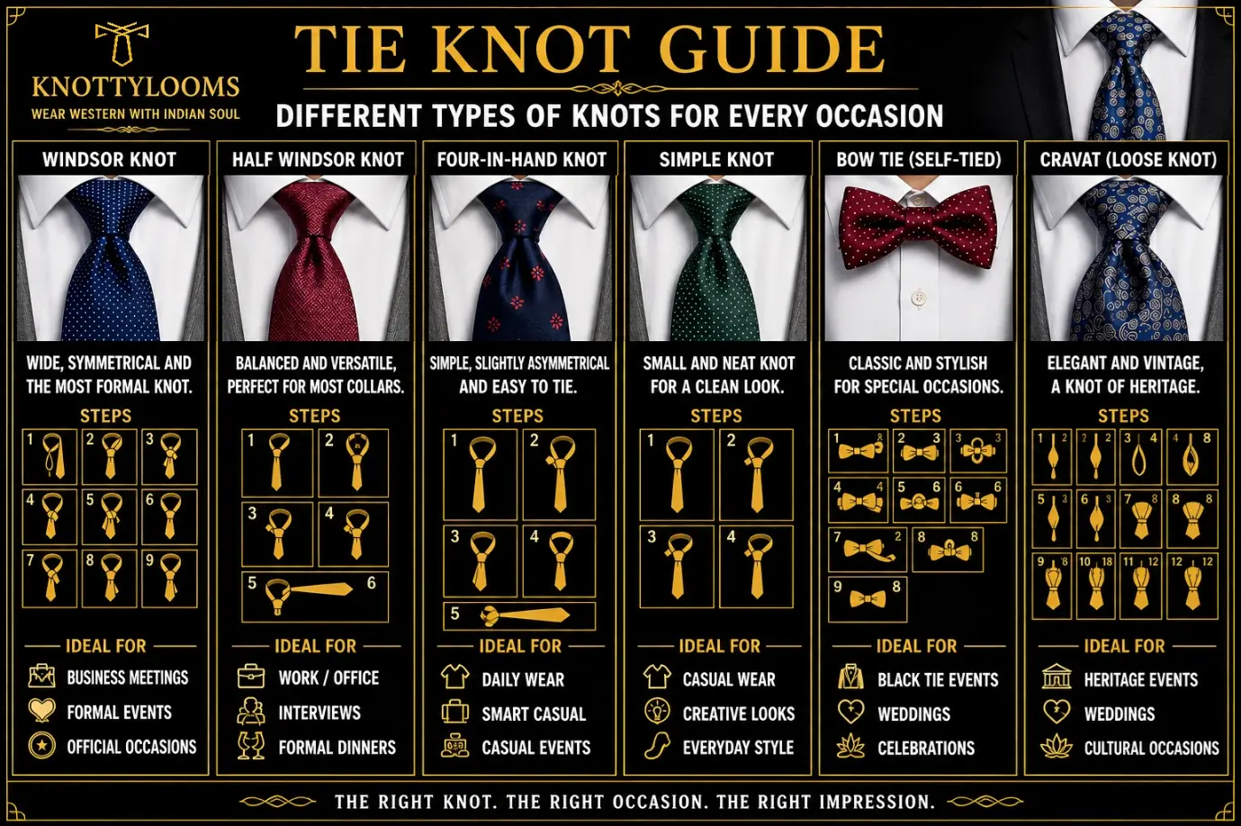tie knot guide
