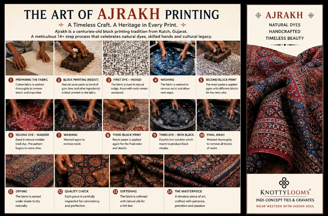 ajrakh ties